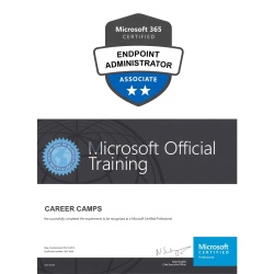 MCA Microsoft 365 Endpoint Administrator Associate Certification